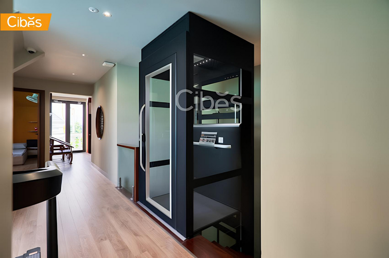 Thang máy Cibes Uno - lựa chọn tối giản và sang trọng cho các ngôi biệt thự hiện đại